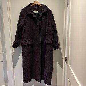 beautiful 💯 Irish wool donegal tweed Jimmy Hourihan coat
